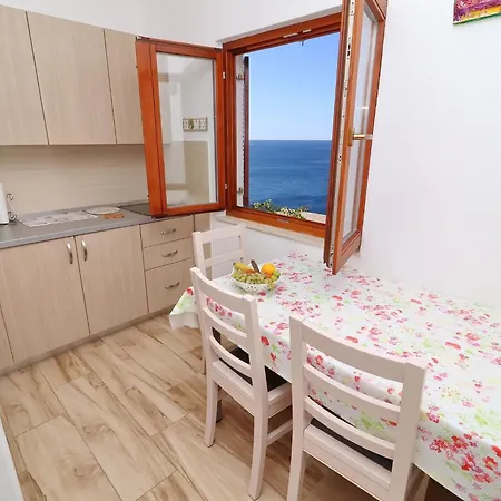 Seaside Hrka - Comfort One Bedroom With Terrace And Sea View 1 Apartman Orebić