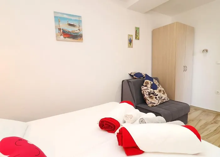 Seaside Hrka - Comfort One Bedroom With Terrace And Sea View 1